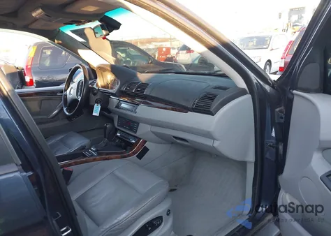 2005 BMW X5 3.0I z USA, uszkodzony, nr VIN 5UXFA13565LY16252